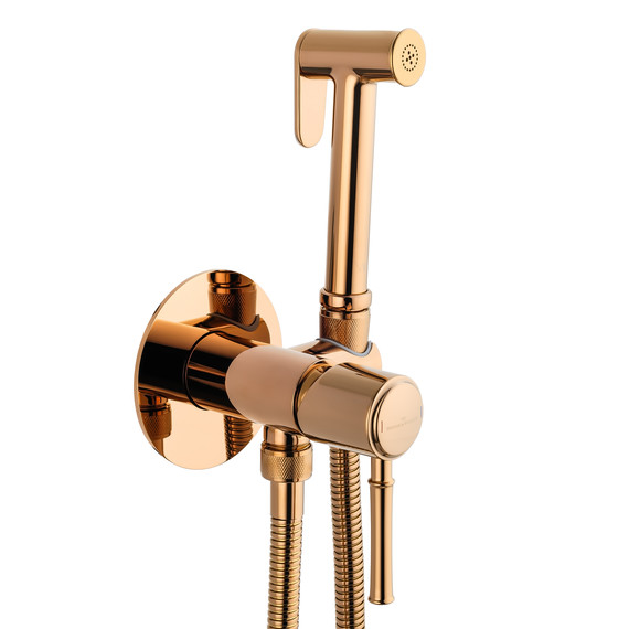 набор для гигиенического душа Wonzon & Woghand Tor WW-88829073-RG (со скрытой частью) розовое золото фото 4