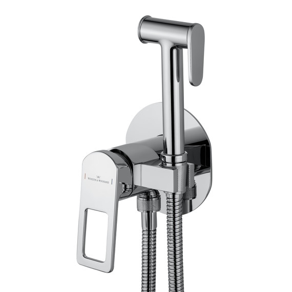 набор для гигиенического душа Wonzon & Woghand Frame WW-88829010-CR (со скрытой частью) фото 3