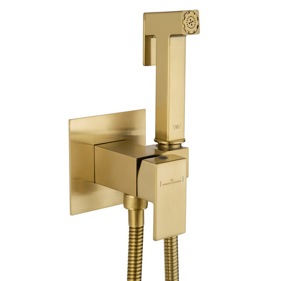 набор для гигиенического душа Wonzon & Woghand WW-88829903-BG (со скрытой частью) золото фото 4