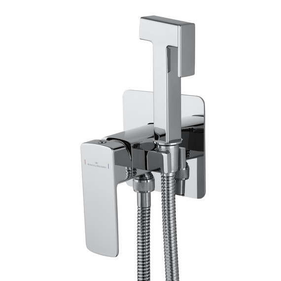 набор для гигиенического душа Wonzon & Woghand Edge WW-88829003-CR (со скрытой частью) фото 3