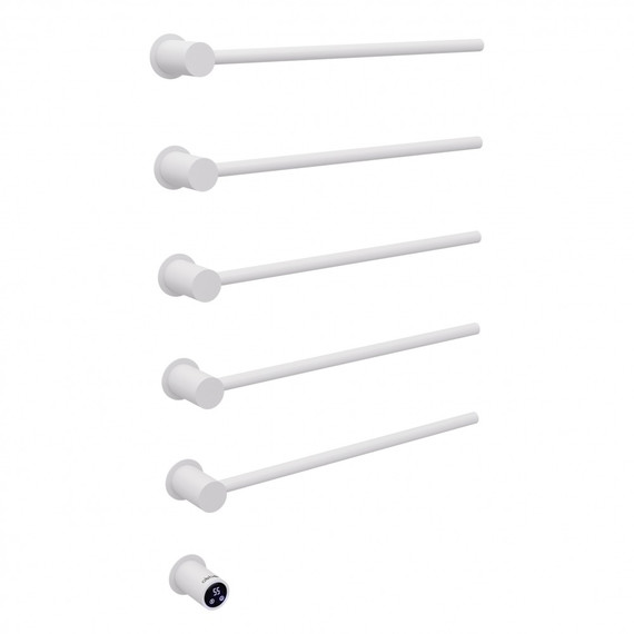 Полотенцесушитель электрический Abber Charme П5 795x520 мм AH4005MW, белый матовый фото 