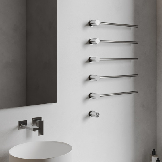 Полотенцесушитель электрический Abber Charme П5 795x520 мм AH4005 фото 3