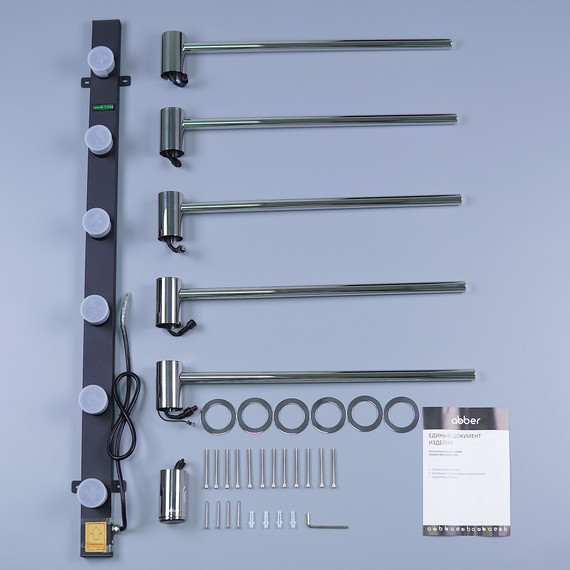 Полотенцесушитель электрический Abber Charme П5 795x520 мм AH4005 фото 4