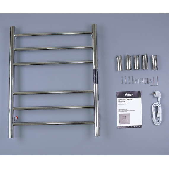Полотенцесушитель электрический Abber Standard П6 630x500 мм AH4606 фото 6