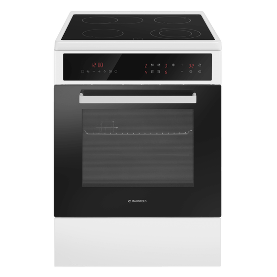 Электрическая стеклокерамическая плита Maunfeld MEC611CW10TD фото 