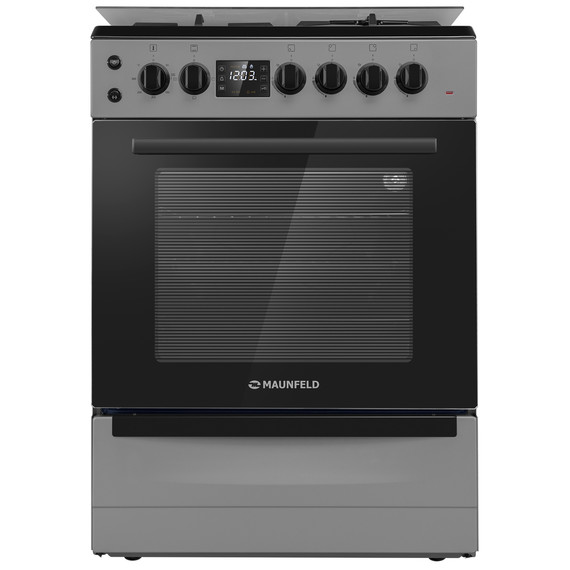 Газовая плита с электрической духовкой Maunfeld MGC60ECGR05 фото 2