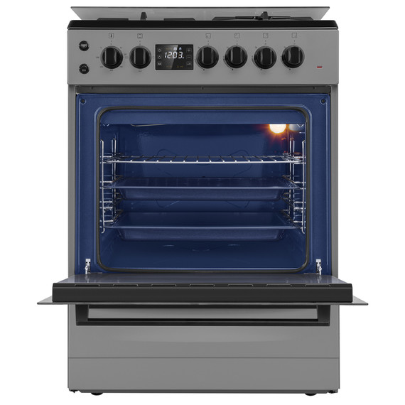 Газовая плита с электрической духовкой Maunfeld MGC60ECGR05 фото 3