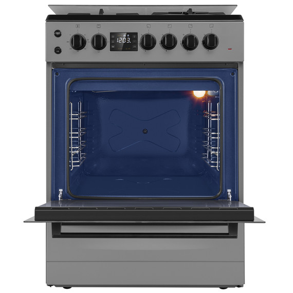 Газовая плита с электрической духовкой Maunfeld MGC60ECGR05 фото 5