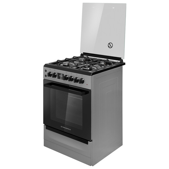 Газовая плита с электрической духовкой Maunfeld MGC60ECGR05 фото 6