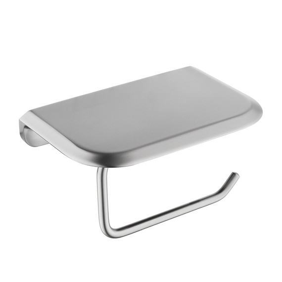 Держатель для туалетной бумаги Abber Nord AA1530SP, цвет сатин фото 