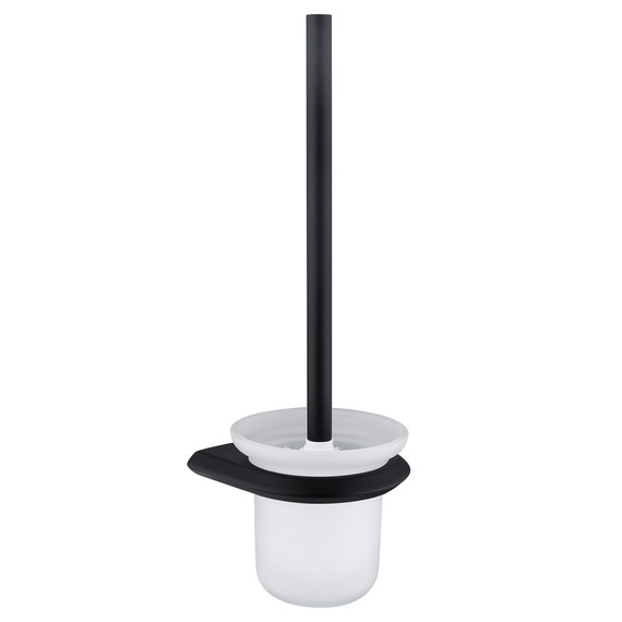 Ершик для унитаза Abber Nord AA1532B, цвет чёрный матовый фото 