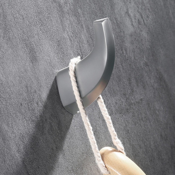 Крючок Abber Nord AA1550SP, цвет сатин фото 2