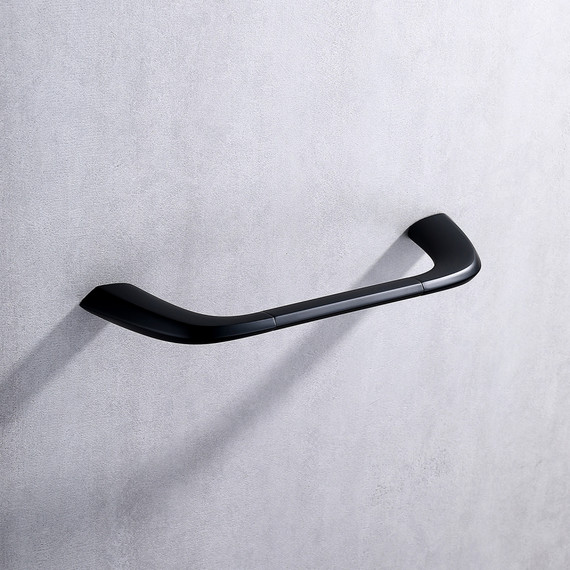 Держатель для полотенец Abber Nord AA1551B, цвет чёрный матовый фото 2