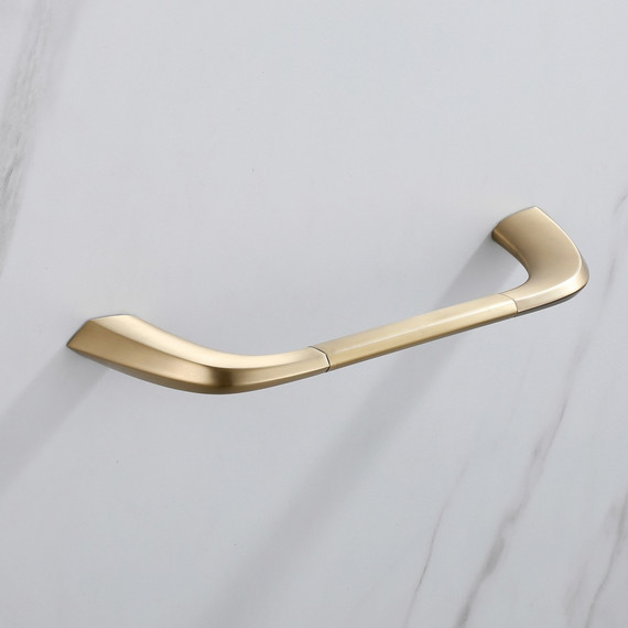 Держатель для полотенец Abber Nord AA1551G, цвет золото матовое фото 2