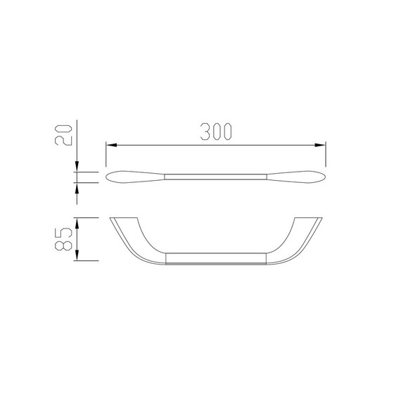 Держатель для полотенец Abber Nord AA1551G, цвет золото матовое фото 3