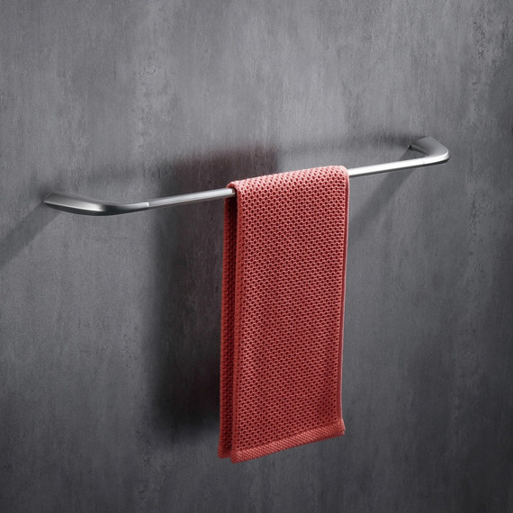 Держатель для полотенец Abber Nord AA1552SP, цвет сатин фото 2