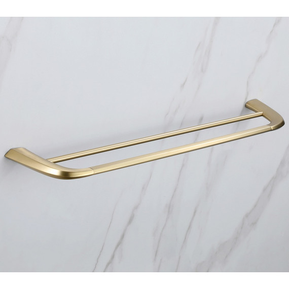 Держатель для полотенец Abber Nord AA1553G, цвет золото матовое фото 2