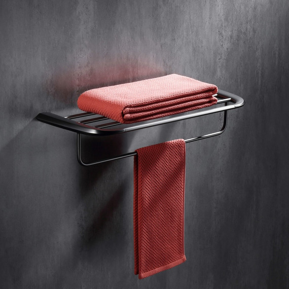 Полка для полотенец Abber Nord AA1554NG, цвет никель фото 2