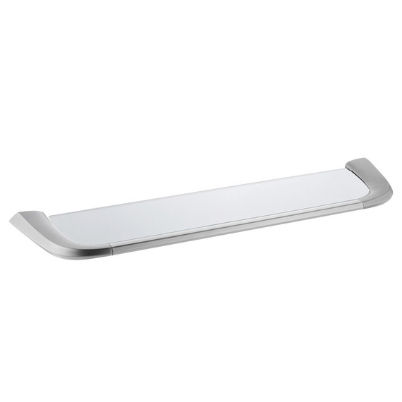 Стеклянная полка Abber Nord AA1555SP 50 см, цвет сатин фото 