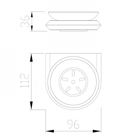 Мыльница Abber Nord AA1558 фото 3