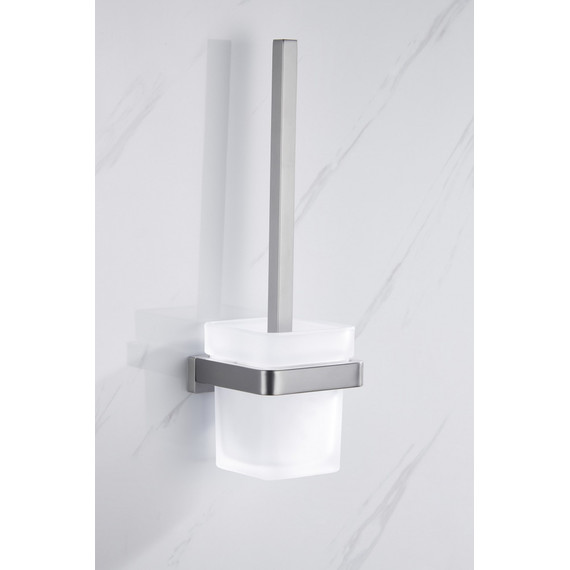 Ершик для унитаза Abber Westen AA1732SP, цвет сатин фото 2