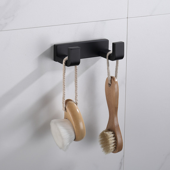 Набор крючков Abber Westen AA1750B, цвет чёрный матовый фото 2