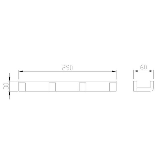 Набор крючков Abber Westen AA1751NG, цвет никель фото 3