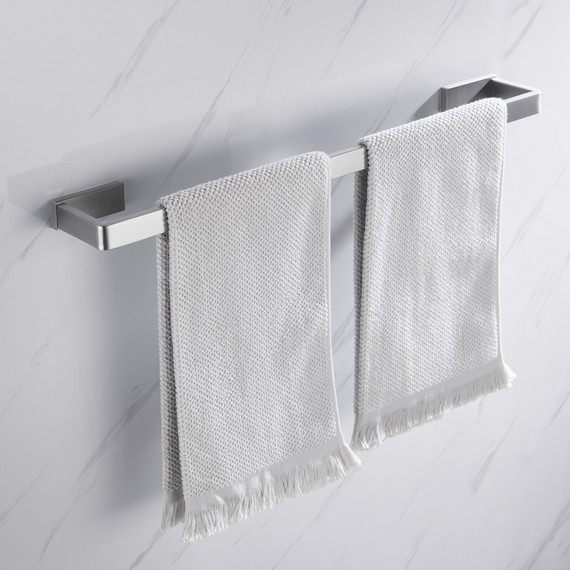 Держатель для полотенец Abber Westen AA1754SP, цвет сатин фото 2