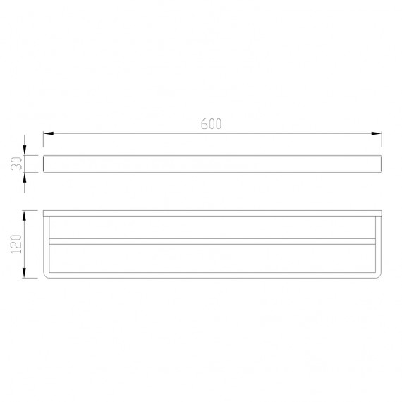 Полотенцедержатель Abber Westen AA1756G, цвет золото матовое фото 3