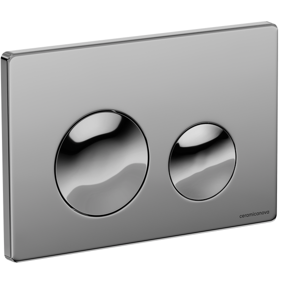 Кнопка смыва Ceramicanova Balance Circle CN12-001CH, хром глянцевый фото 2