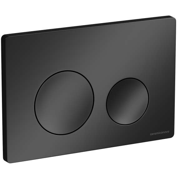 Кнопка смыва Ceramicanova Balance Circle CN12-001MB, чёрный матовый фото 2