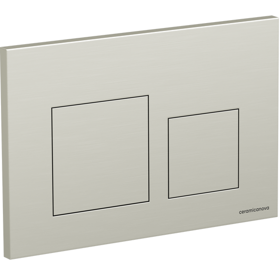 Кнопка смыва Ceramicanova Balance Square CN12-002BN, брашированный никель фото 2