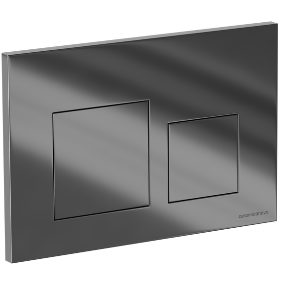 Кнопка смыва Ceramicanova Balance Square CN12-002CH, хром глянцевый фото 2