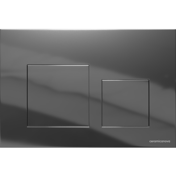 Кнопка смыва Ceramicanova Balance Square CN12-002CH, хром глянцевый фото 