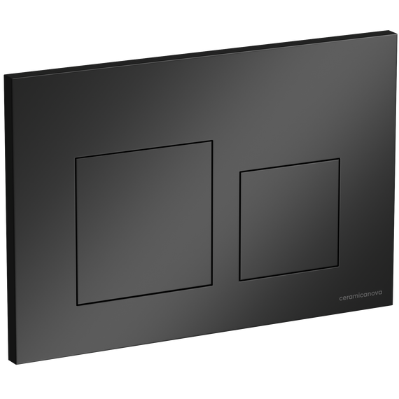 Кнопка смыва Ceramicanova Balance Square CN12-002MB, чёрный матовый фото 2