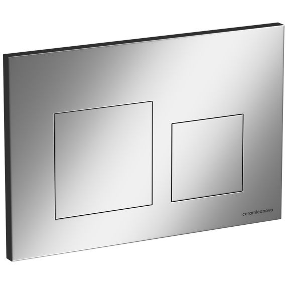 Кнопка смыва Ceramicanova Balance Square CN12-002M, хром матовый фото 2