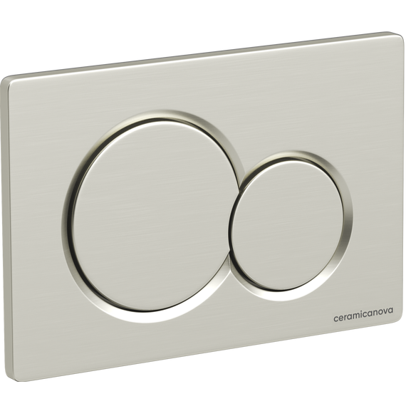 Кнопка смыва Ceramicanova Balance Sphere CN12-003BN, брашированный никель фото 2