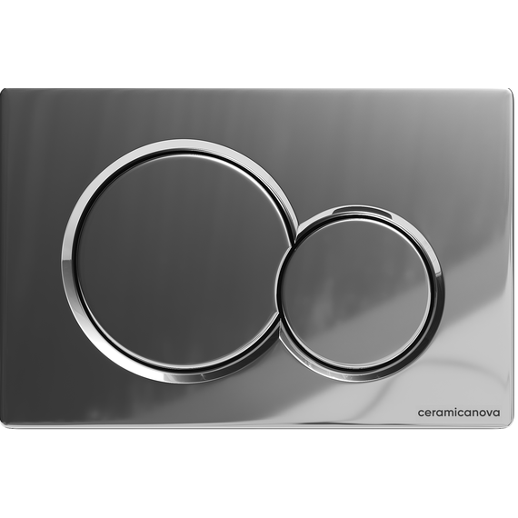 Кнопка смыва Ceramicanova Balance Sphere CN12-003CH, хром глянцевый фото 