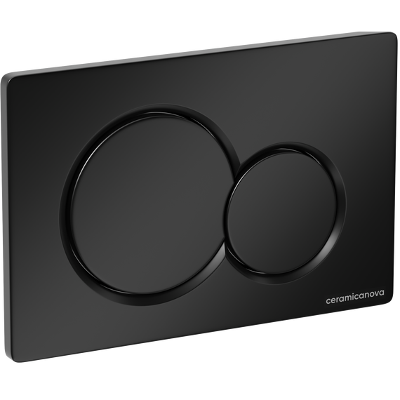 Кнопка смыва Ceramicanova Balance Sphere CN12-003MB, чёрный матовый фото 2