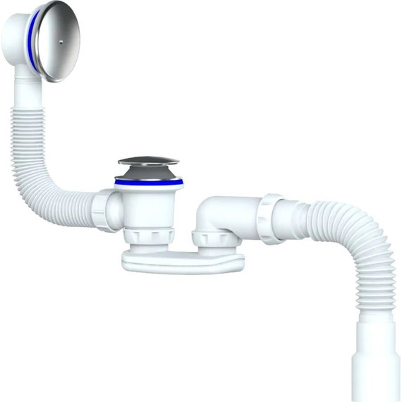 Сифон для ванны Unicorn S122E Click-clack фото 