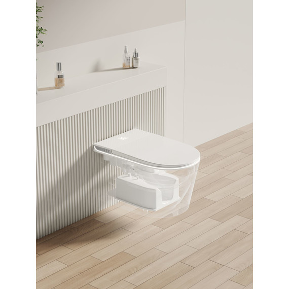 Унитаз-биде подвесной электронный Allen Brau Smart 4.I1001.20 (система смыва Торнадо) фото 21