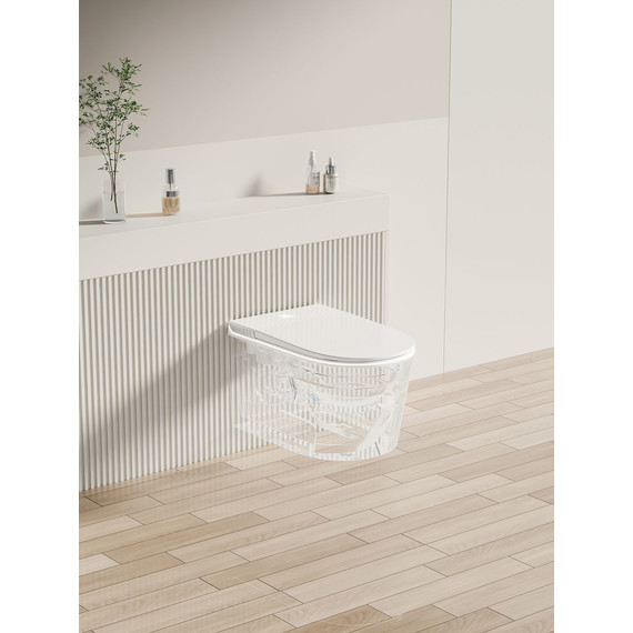 Унитаз-биде подвесной электронный Allen Brau Smart 4.I1001.20 (система смыва Торнадо) фото 25