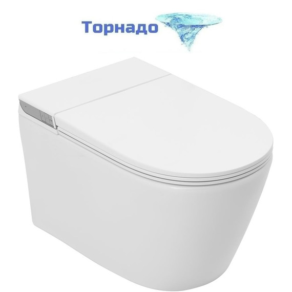 Унитаз-биде подвесной электронный Allen Brau Smart 4.I1001.20 (система смыва Торнадо) фото 