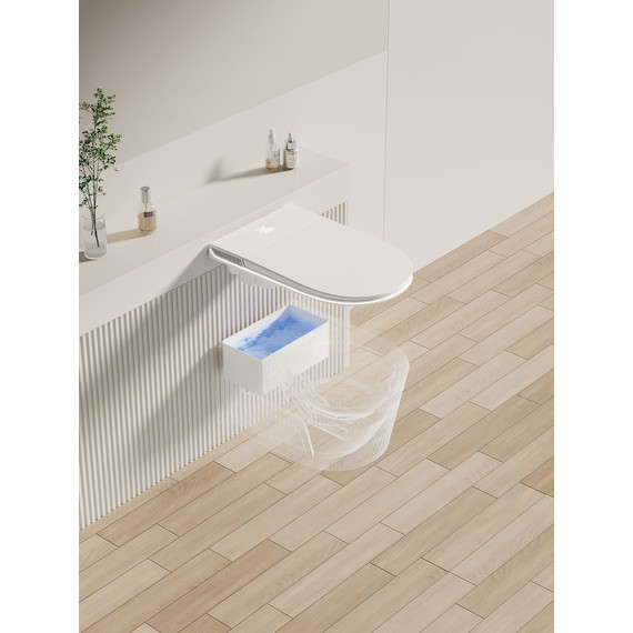 Унитаз-биде подвесной электронный Allen Brau Smart 4.I1001.20 (система смыва Торнадо) фото 22