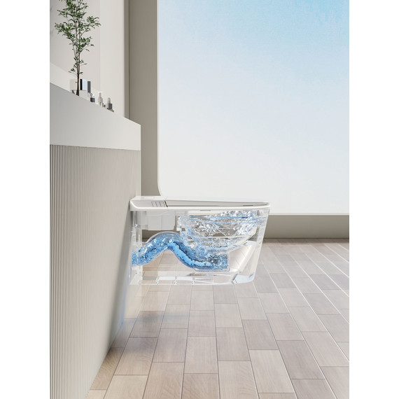 Унитаз-биде подвесной электронный Allen Brau Smart 4.I1001.20 (система смыва Торнадо) фото 24