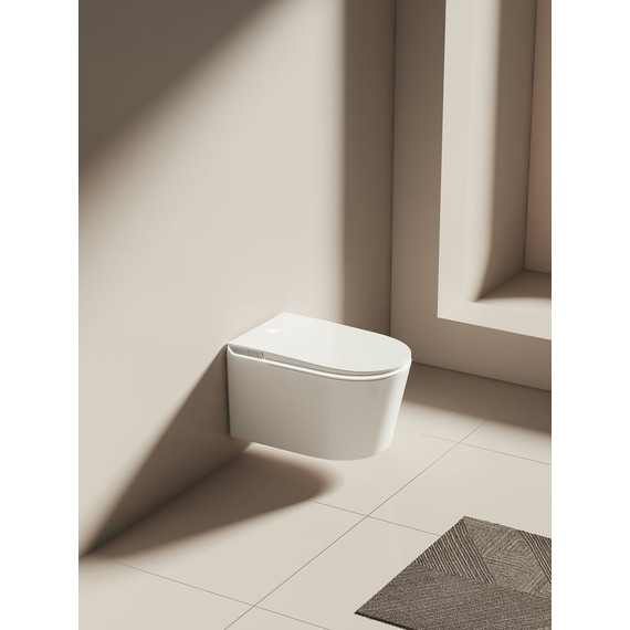 Унитаз-биде подвесной электронный Allen Brau Smart 4.I1001.20 (система смыва Торнадо) фото 6