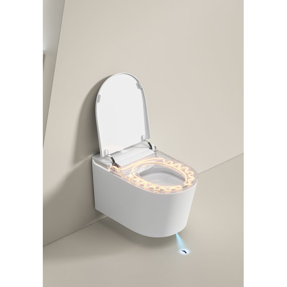 Унитаз-биде подвесной электронный Allen Brau Smart 4.I1001.20 (система смыва Торнадо) фото 11