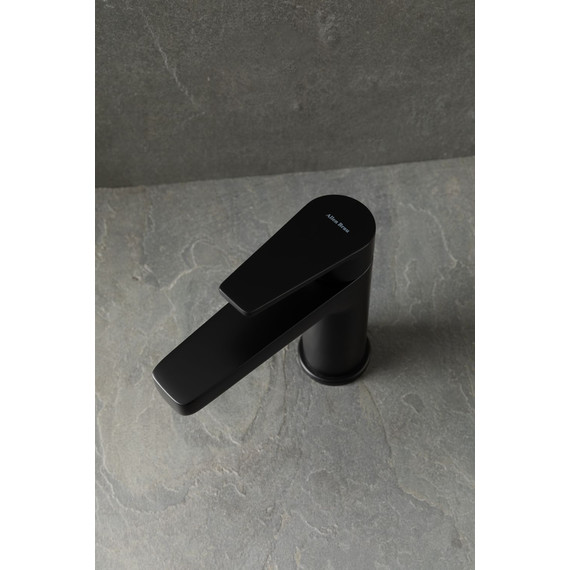 Смеситель для раковины Allen Brau Eclipse 5.E1001-31 (с донным клапаном) чёрный матовый фото 9