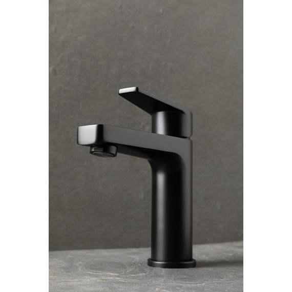 Смеситель для раковины Allen Brau Eclipse 5.E1001-31 (с донным клапаном) чёрный матовый фото 11