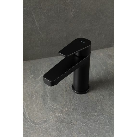 Смеситель для раковины Allen Brau Eclipse 5.E1001-31 (с донным клапаном) чёрный матовый фото 12